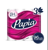 Papia Tuvalet Kağıdı 96 Rulo (32 Rulo x 3 Paket) - 1