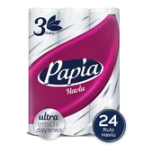 Papia Kağıt Havlu 24 Rulo (12 Rulo x 2 Paket) - 1