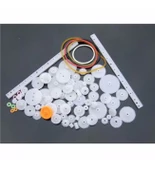 75 Parça Plastik Dişli Seti (DC Motor - Dıy - Hobi Seti) thumbnail 2