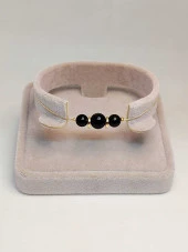 Turmalin Taşı Tasarım Bileklik (45716) thumbnail 2