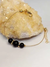 Turmalin Taşı Tasarım Bileklik (45716) thumbnail 3