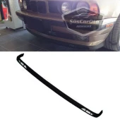 BMW 5 Serisi E34 1987-1996 Uyumlu Üniversal Laguna Lip Esnek Ön Lip 2 Parça Tampon Altı Dil Karlık Ön Ek - 4