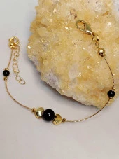 Turmalin Taşı Tasarım Bileklik (45718) thumbnail 3