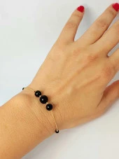 Turmalin Taşı Tasarım Bileklik (45722) thumbnail 4