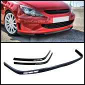 Peugeot 307 2001-2008 Uyumlu Üniversal Laguna Lip Esnek Ön Lip 2 Parça Tampon Altı Dil Karlık Ön Ek - 4