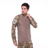 Single Sword Kadın&Erkek Outdoor ve Askeri Combat Tişört - 12