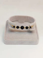 Turmalin Taşı Tasarım Bileklik (45726) thumbnail 2