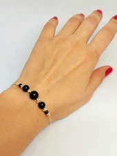 Turmalin Taşı Tasarım Bileklik (45726) thumbnail 4