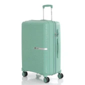 MÇS 3lü Set Kırılmaz Silikon Seyahat Valizi Bavulu V374 Su Yeşili thumbnail 4