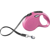 Flexi New Classic 3m. Xs Pembe Şerit Kayışlı Gezdirme Tasması - 1