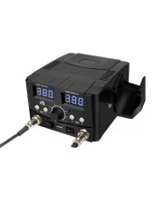 UPX 852D+ V2 Brushless Koldan Üfleme Isı Kontrollü Havya İstasyonu ( Upx 9888 El Büyüteci Hediyeli ) - 2