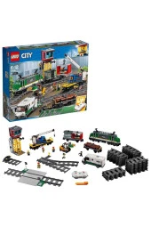® City Kargo Treni 60198 - Tren Seven Çocuklar için Oyuncak Yapım Seti (1226 Parça) - 1