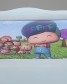 Başlık 90322 DK Tek 903320 Kişilik 90 PEPE Model Suni Deri beyaz Kumaş El Yapım - 2