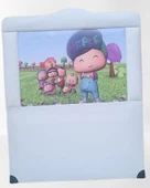 Başlık 90322 DK Tek 903320 Kişilik 90 PEPE Model Suni Deri beyaz Kumaş El Yapım - 1