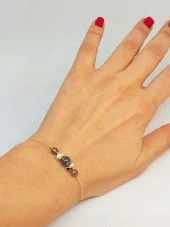 Kyanit Taşı Tasarım Bileklik (45742) thumbnail 4