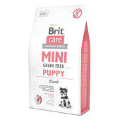 Brit care tahılsız 7kg mini puppy kuzu etli yavru köpek maması ufak ırk yavru köpek maması - 1
