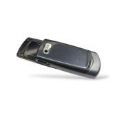 Samsung S3100 Kasa Samsung Galaxy S3100 Uyumlu Siyah Renk Orta Kasa Ön Arka Kapak Tuş Takımı - 3