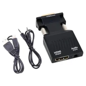 Powermaster PM-4276 Audıo Çıkışlı Vga To HDMI Çevirici Adaptör 1080HD - 6