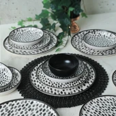 Keramika Keraart Shadow Nordic Yemek Takımı 24 Parça 6 Kişilik 21434 - 2