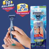 TRİP Tıraş Bıçağı Okyanus Tekli 8683622485107 - 1