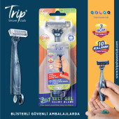 TRİP Tıraş Bıçağı Okyanus Tekli 8683622485107 - 3
