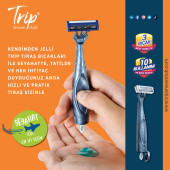 TRİP Tıraş Bıçağı Okyanus Tekli 8683622485107 - 5
