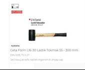 Ceta Form L16-30 Lastik Tokmak 55 - 300 Mm - 1