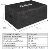 Axton ATB-120QB.   20 cm Bass Reflex Subwoofer thumbnail 4