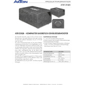 Axton ATB-120QB.   20 cm Bass Reflex Subwoofer thumbnail 5