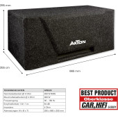 Axton ATB-220   20 cm Pasif Subwoofer thumbnail 2