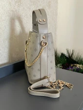 ARM.222.VZ Armine Özel Renk Konbin El Ve Kol Çantası Olarak Tasarlanmış Deri Bayan Kol Çantası thumbnail 2