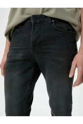 Skinny Fit Kot Pantolon - Michael Jean thumbnail 5