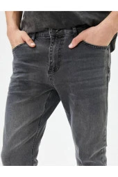 Skinny Fit Kot Pantolon - Michael Jean - 4