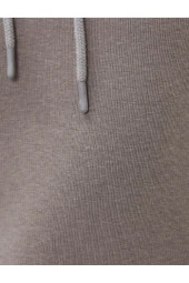 Basic Kapşonlu Sweatshirt Uzun Kollu Ribanalı thumbnail 6