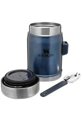 Stanley Klasik Kaşıklı 0,40 Litre Çelik Yemek Termosu - Lacivert - 3