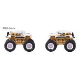 Majorette Monster Rockerz Gold Limited Edition 9 Oyuncak Araba Toyota FJ Cruiser - 2