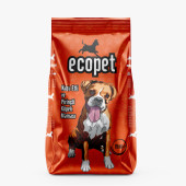 Ecopet Kuzu Etli Ve Pirinçli Yetişkin Köpek Maması 15 Kg - 1