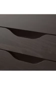 9 Çekmeceli Stoperli Çok Amaçlı Dolap, Şifonyer, 36x116 cm Venge Renk - 3