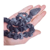 3D Hareketli Yılan Figürlü Oyuncak - Siyah thumbnail 5