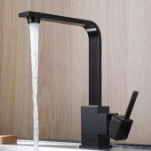 Venita T-mix Yüksek Gövdeli Mutfak Evye Batarya Siyah thumbnail 2