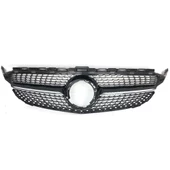 AUTOGP Mercedes w205 diamond ön panjur kameralı siyah 2019+ - 2