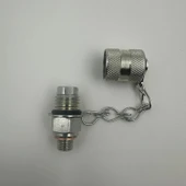 Hidrolik Minimes Manometre Test Priz Rekoru M16x2 - 5/16 Unf - 11