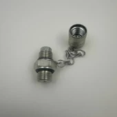 Hidrolik Minimes Manometre Test Priz Rekoru M16x2 - 5/16 Unf - 3