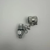 Hidrolik Minimes Manometre Test Priz Rekoru M16x2 - 5/16 Unf - 5