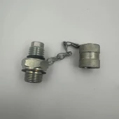 Hidrolik Minimes Manometre Test Priz Rekoru M16x2 - 5/16 Unf - 7