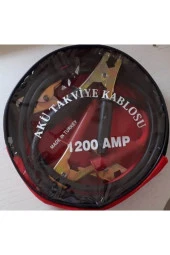 Akü Takviye Kablosu 50mm2 1200 Amper 2.3 Mt Çantalı - 1