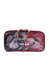 Çantalı Akü Takviye Kablosu 1500 Amper 2 Metre - 1