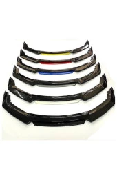 Universal Ön Tampon Ek Lip 4 Parça Gri Renk thumbnail 1