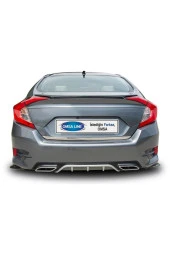 Honda Civic Fc 5 Spoiler Bagaj Üstü Oem Boyasız Abs 2016 Ve Sonrası thumbnail 1