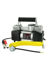 Nıken Profesyonel Jumbo Hava Kompresörü Akü Başlıklı Çift Pistonlu Taşıma Çantalı thumbnail 1